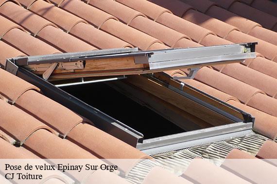 Pose de velux epinay-sur-orge-91360 CJ Toiture