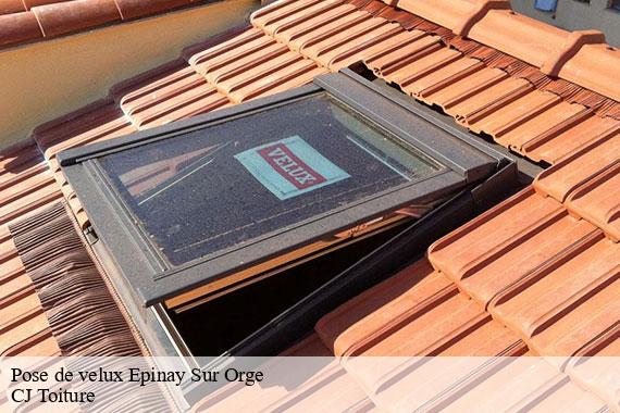 Pose de velux epinay-sur-orge-91360 CJ Toiture