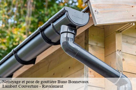 Nettoyage et pose de gouttière  buno-bonnevaux-91720 Lambert Couverture - Ravalement